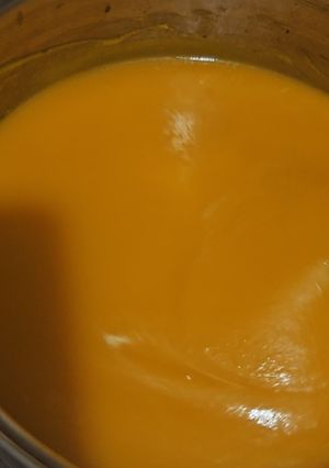 Una foto de Crema de ayote