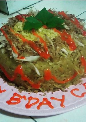 Foto resep Cake mie