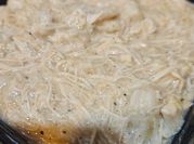 A picture of crockpot chicken and dumplings