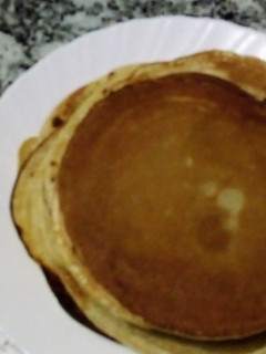 A picture of Delicious breakfast pancake.