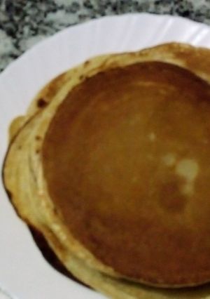 A picture of Delicious breakfast pancake.