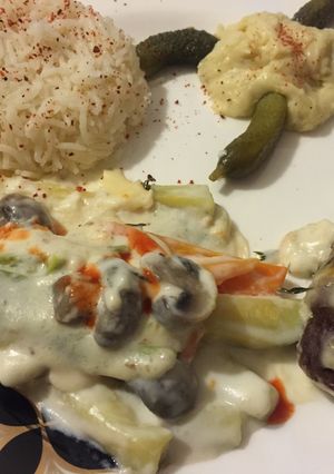 صورة لوصفة طريقة عمل بيوريه بيف رول