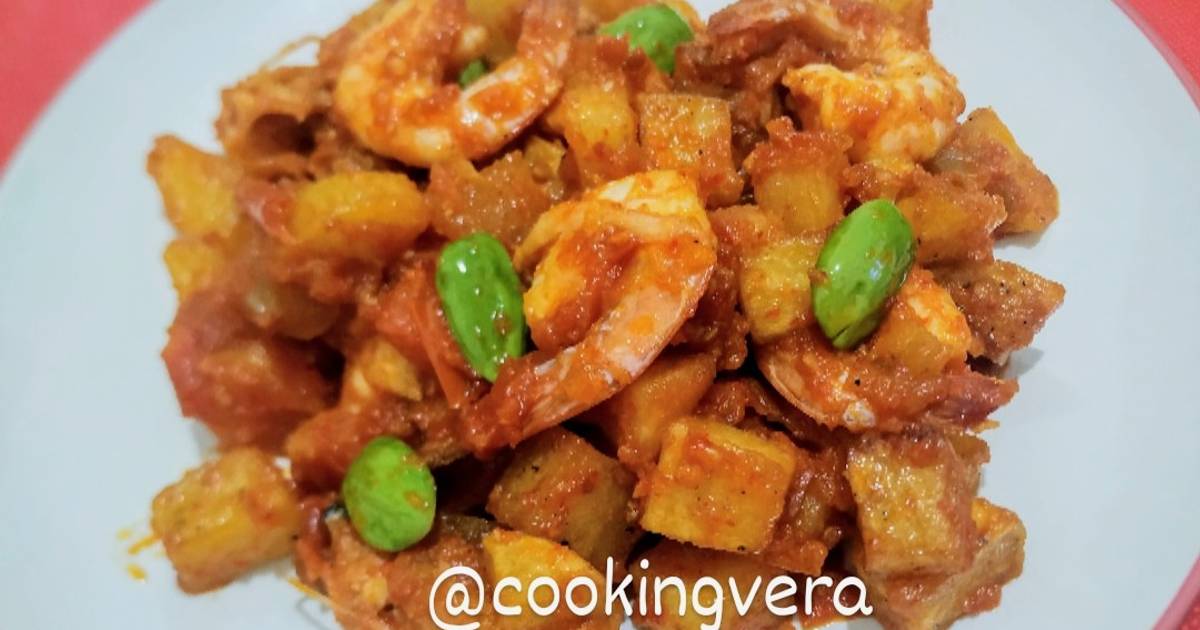 952 Resep Sambal Goreng Kentang Udang Maknyus Enak Dan Sederhana Ala Rumahan Cookpad