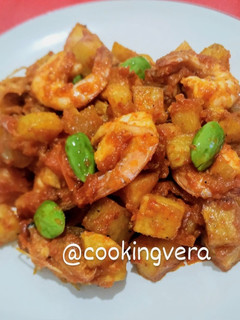 Foto resep Sambal Goreng Kentang Udang Pete