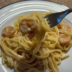 Cajun Shrimp Pasta A picture of Cajun Shrimp Pasta.