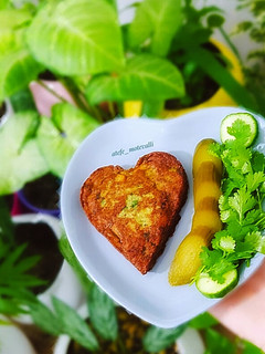 عکسی از دستور کوکو سیبزمینی و ریحان
