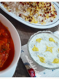 عکسی از دستور بورانی کدو سبز