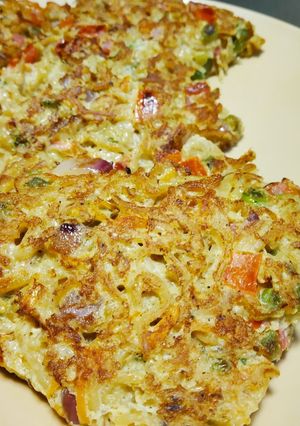 A picture of Maggi Omelette.