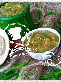عکسی از دستور ترشی نازخاتون آتنا