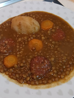 Una foto de Lentejas guisadas estilo tradicional