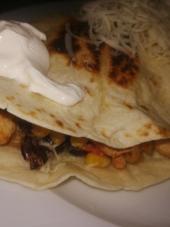 Csirkés zöldséges quesadilla🌮 recept fotója