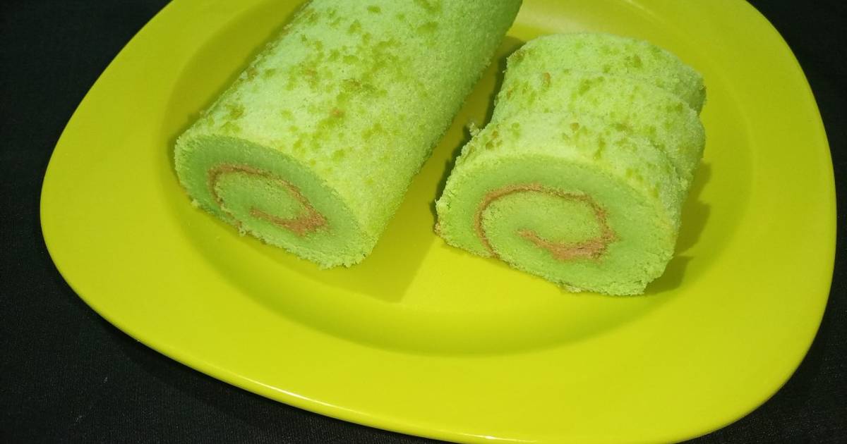 Resep Bolu Gulung Pandan Mocca Oleh Nuraci Cookpad