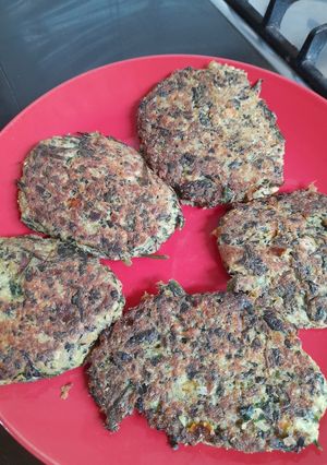 Una foto de Croqueta de atún con espinacas