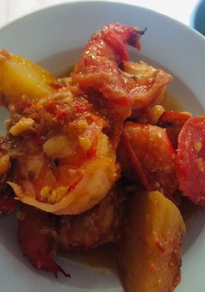 Foto resep Udang pedes