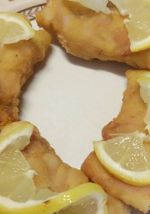 A picture of Deep fried bacon wrapped cod.