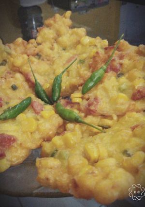 Foto resep Bakwan jagung sosis renyah