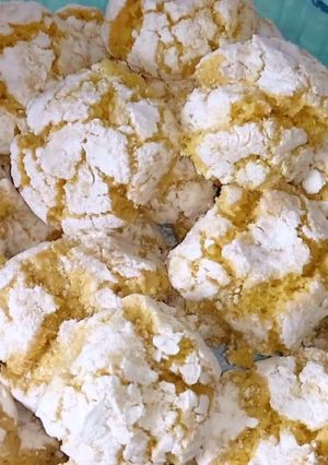 Une photo de Biscuits craquelés à la noix de coco