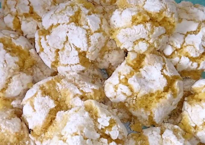 Recette Délicieuse Biscuits craquelés à la noix de coco