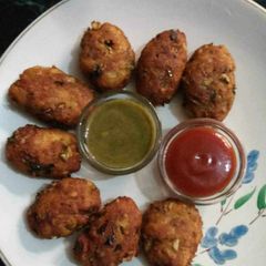 A picture of Kala Chana High Protein Packed Cutlate Breakfast.
