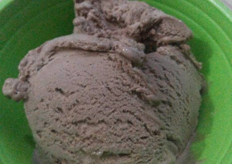 Ice cream homemade simple^ga pake ribet