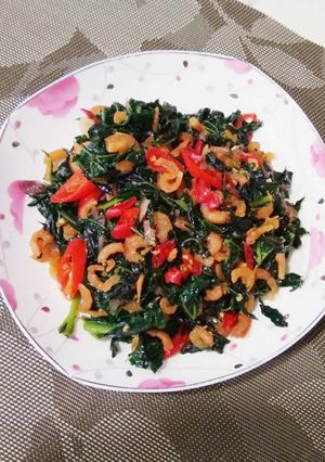 Foto resep Tumis daun pepaya dg ebi