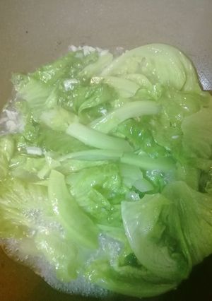 蒜炒大陸妹 的食譜成品照片