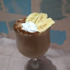 A picture of Banana pudding shake😋.
