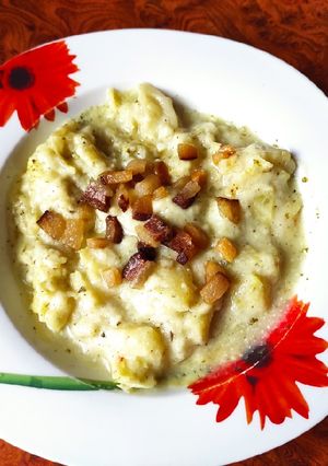 Kelkáposzta főzelék gluténmentesen recept fotója