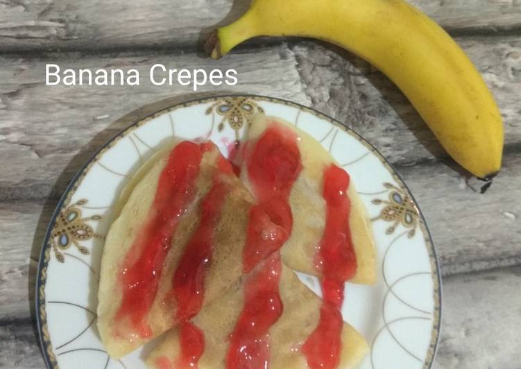 Resep Banana Crepes, Bikin Ngiler