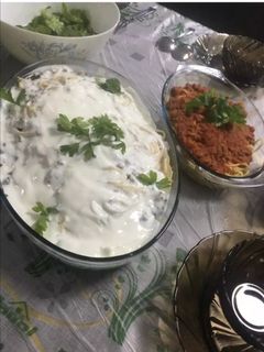 صورة لوصفة مكرونة باللبن الزبادي