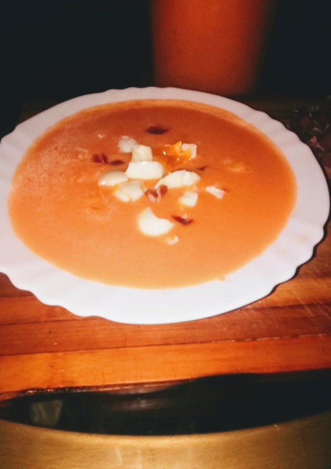 Una foto de Salmorejo cordobés
