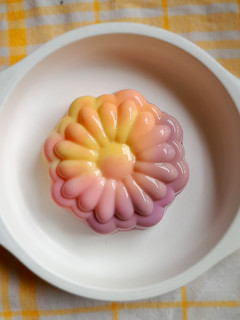 Foto resep Puding Susu Warna Warni