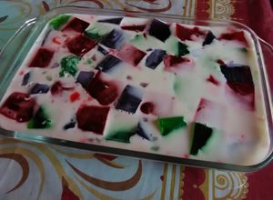 Una foto de Gelatina mosaico para principiantes