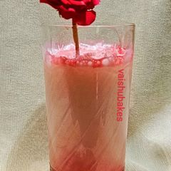 A picture of Rose Lassi.