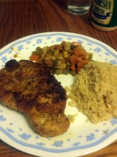 A picture of Baked Parmesan Breaded Porkchops.