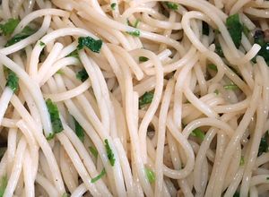 Una foto de Pasta Aglio e Olio
