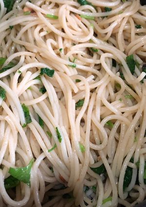 Una foto de Pasta Aglio e Olio