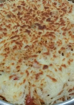 صورة لوصفة طريقة عمل معكرونة بصدور الدجاج