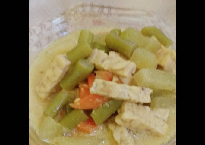 Resep Sayur labu siam kuah santan, Bisa Manjain Lidah