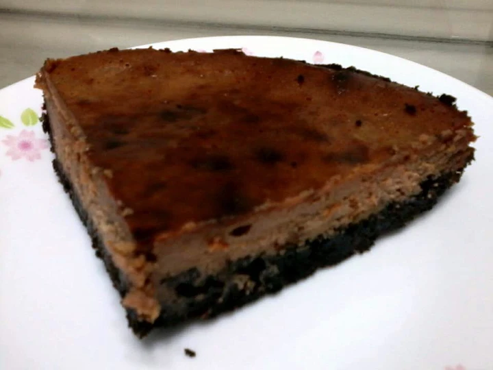 Easy Ways Make|Recipe} Chocolate Cheese Cake the Can Spoil the Tongue, Perfect