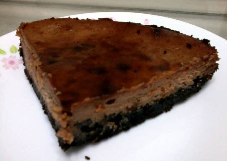 Recipe of Any-night-of-the-week Chocolate Cheese Cake