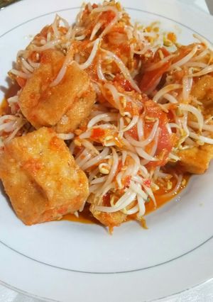 Foto resep Tahu toge sambal tomat