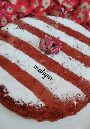 عکسی از دستور کیک شیفون موکا