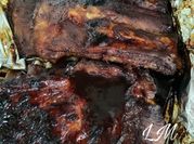 Una foto de costillar bbq