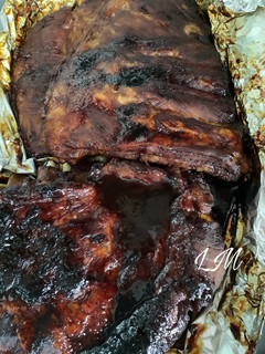 Una foto de Costillas al estilo Foster combinando olla GM y horno