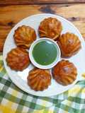 Butter tteok Matcha