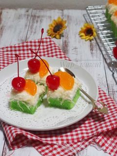 Foto resep Cake Potong Pandan