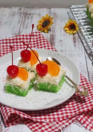 Foto resep Cake Potong Pandan