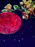 Strawberry China grass cake