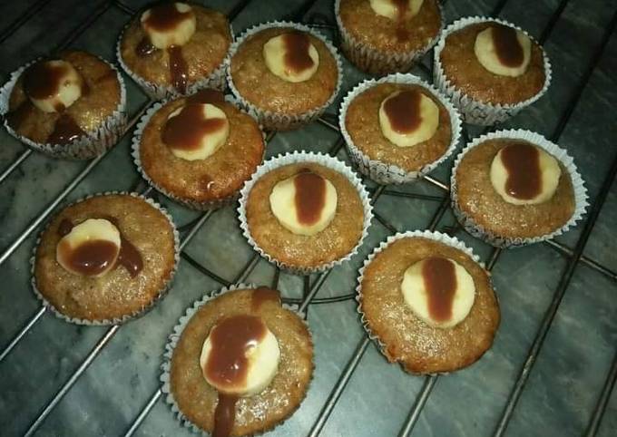 Mini Banana Cup Cakes🍌😋